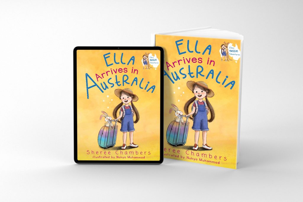 Ella Arrives in Australia Book Cover