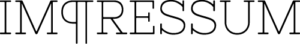 Impressum Black Logo